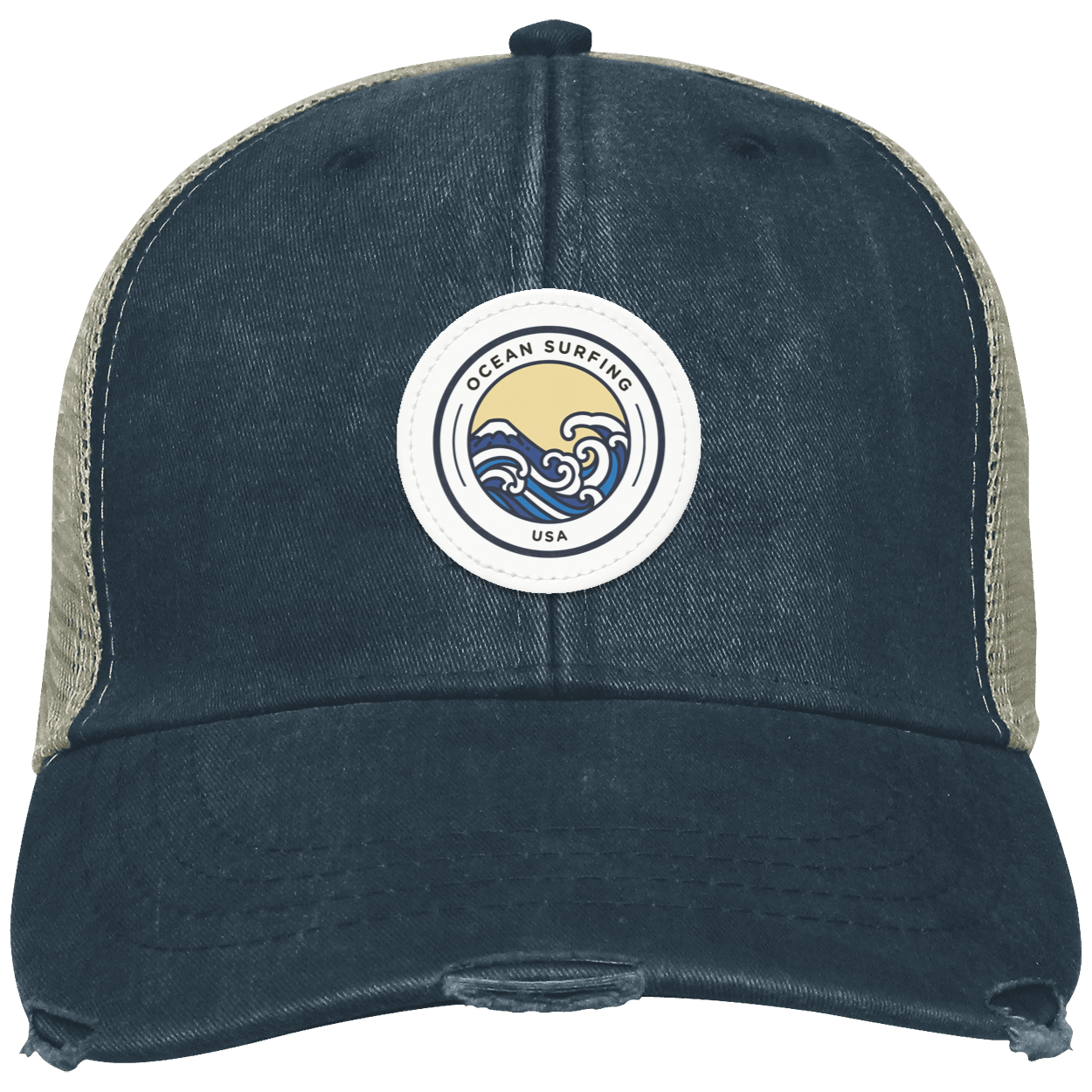 Surfing USA Distressed Ollie Cap - Patch