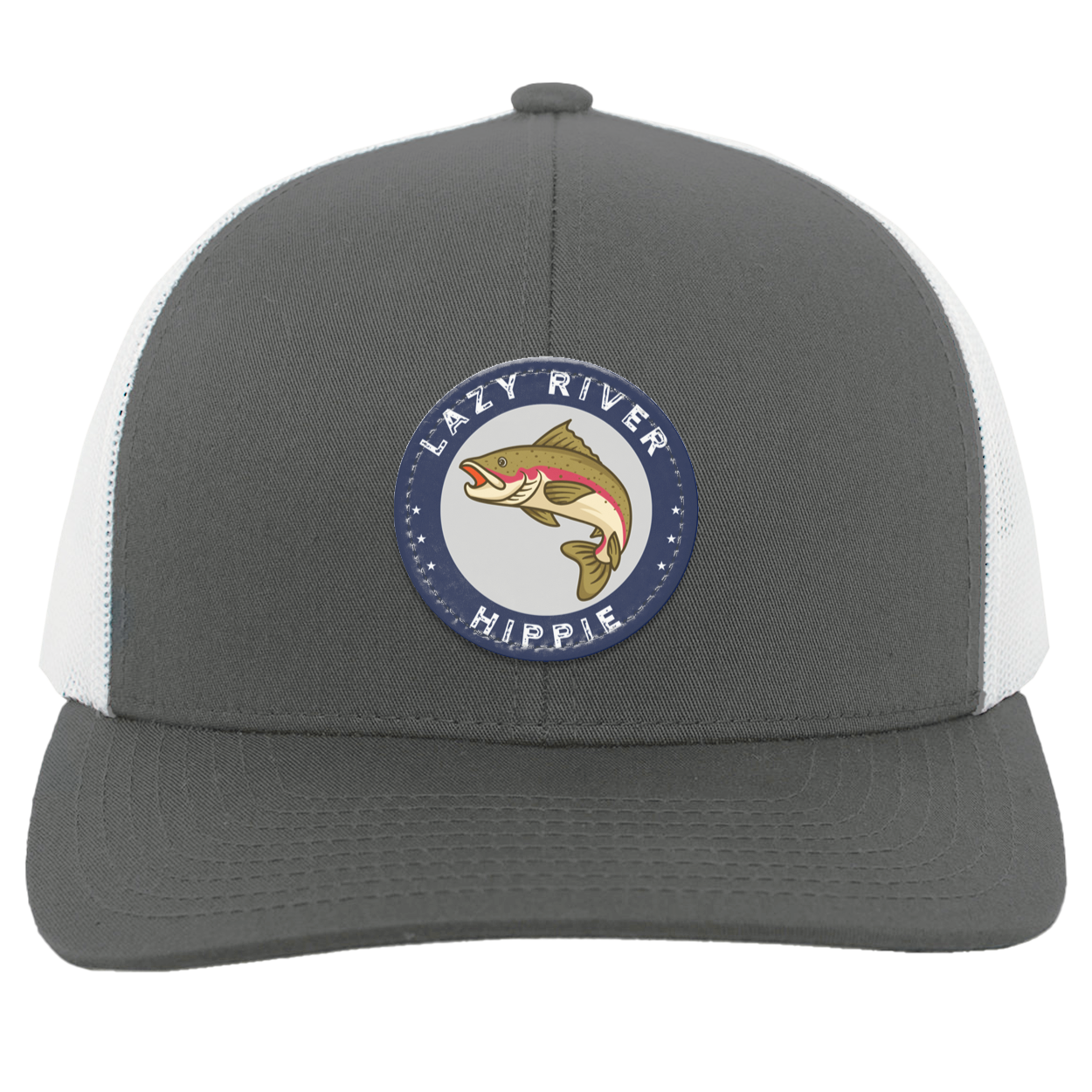 Lazy River Hippie Trucker Snap Back - Patch