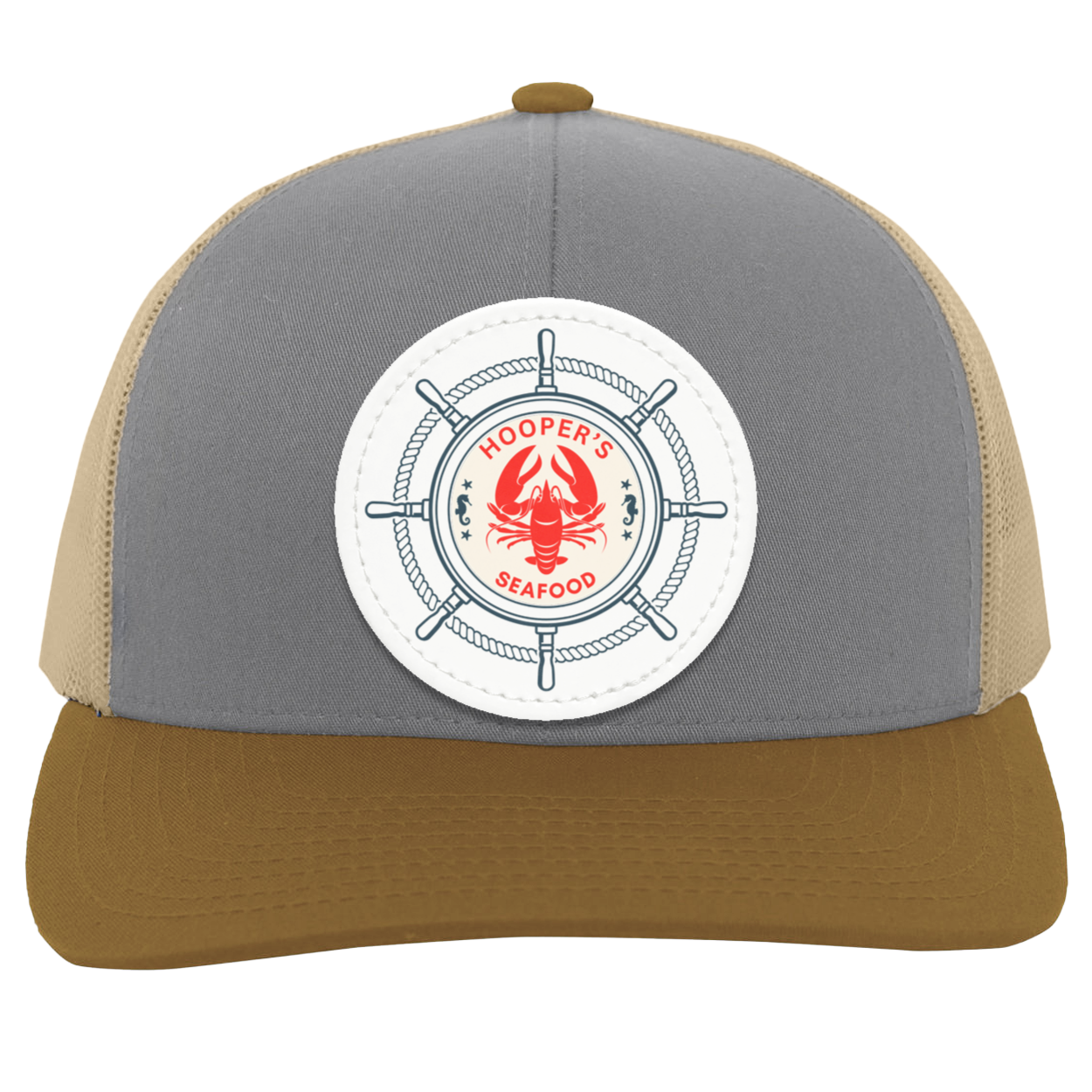 Hooper's Seafood Trucker Snap Back - Patch