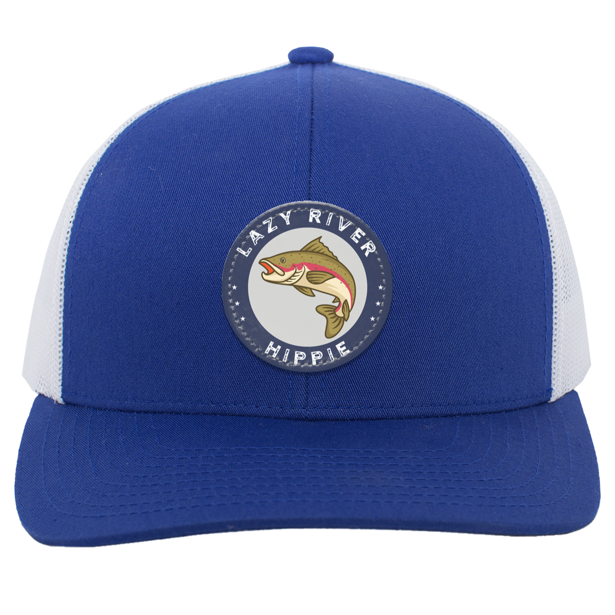 Lazy River Hippie Trucker Snap Back - Patch