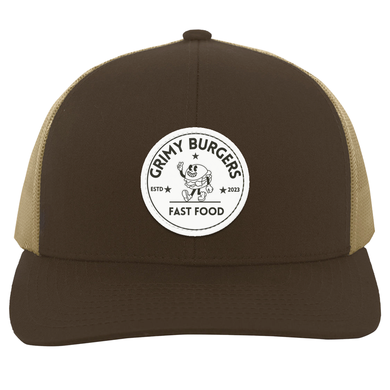 Grimy Burgers Trucker Snap Back - Patch