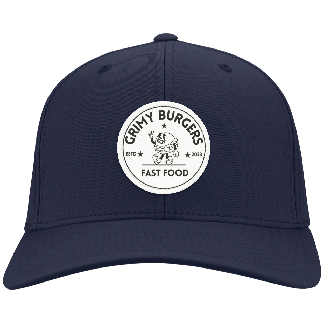 Grimy Burgers Twill Cap - Patch