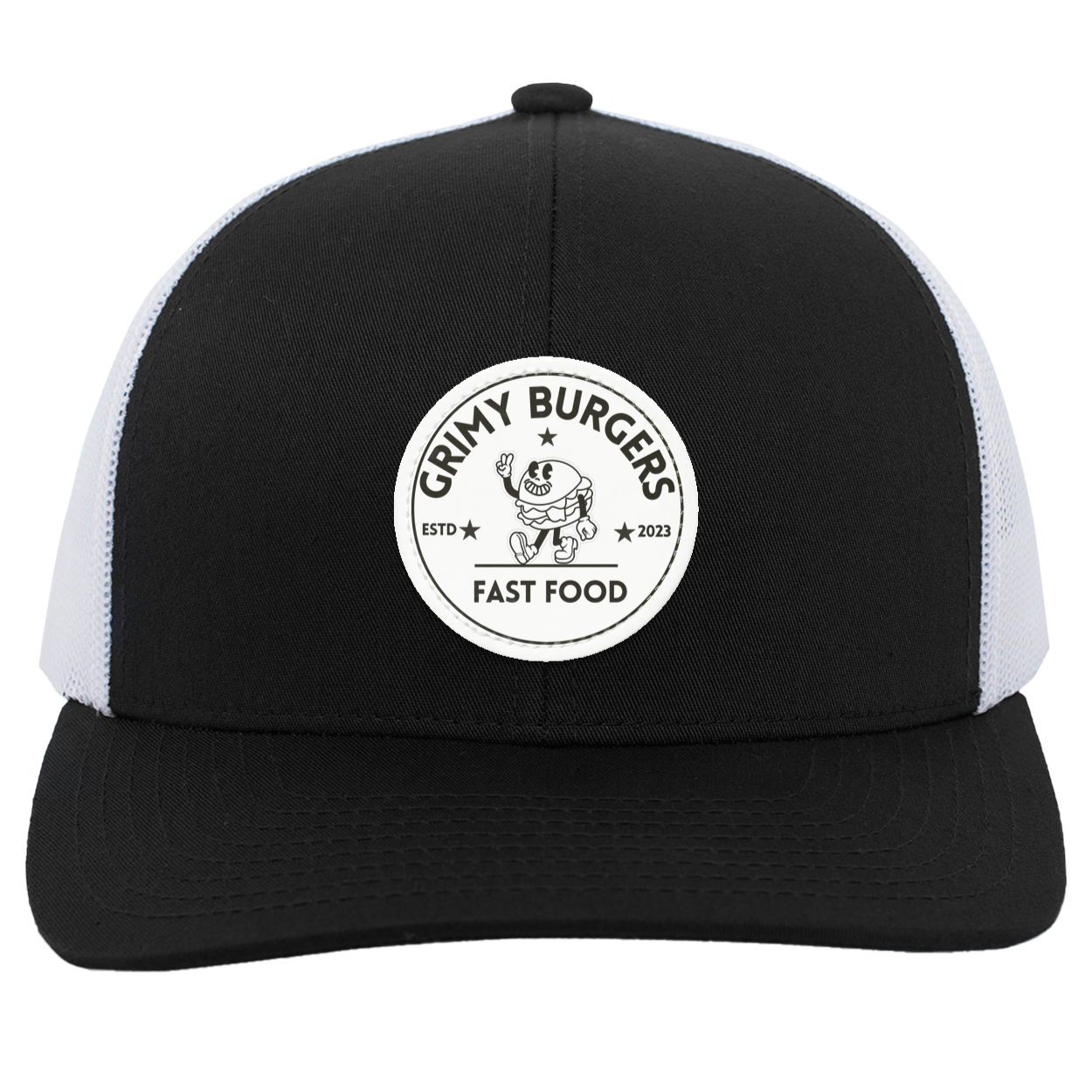 Grimy Burgers Trucker Snap Back - Patch