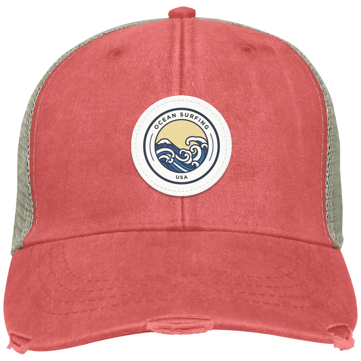 Surfing USA Distressed Ollie Cap - Patch