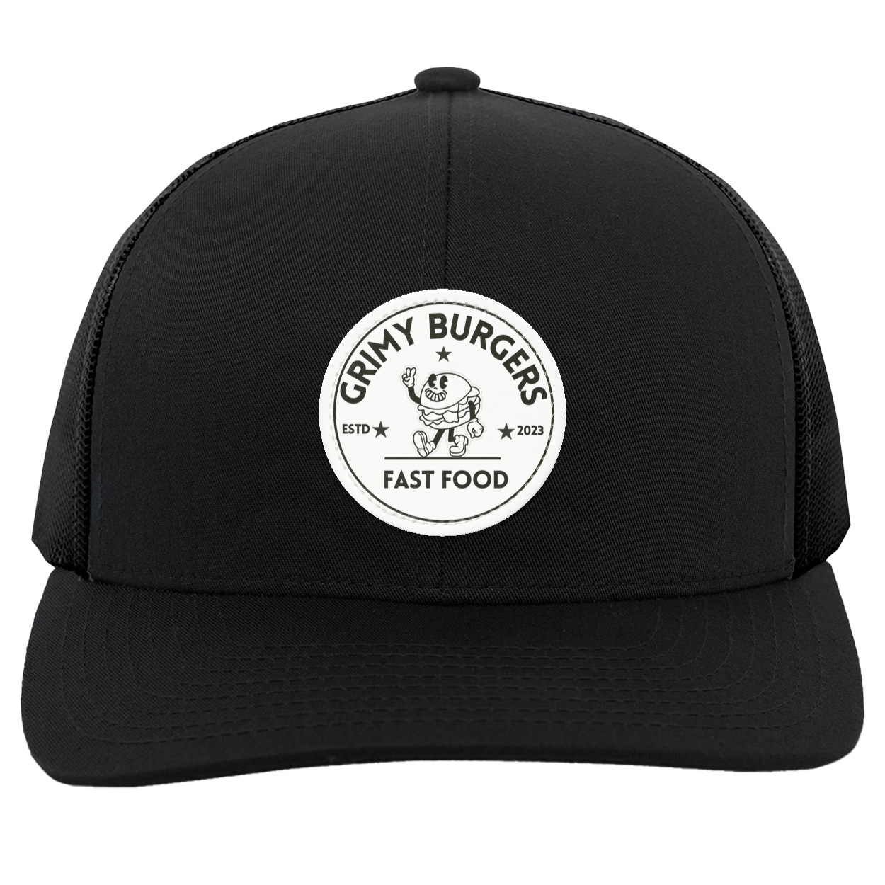 Grimy Burgers Trucker Snap Back - Patch