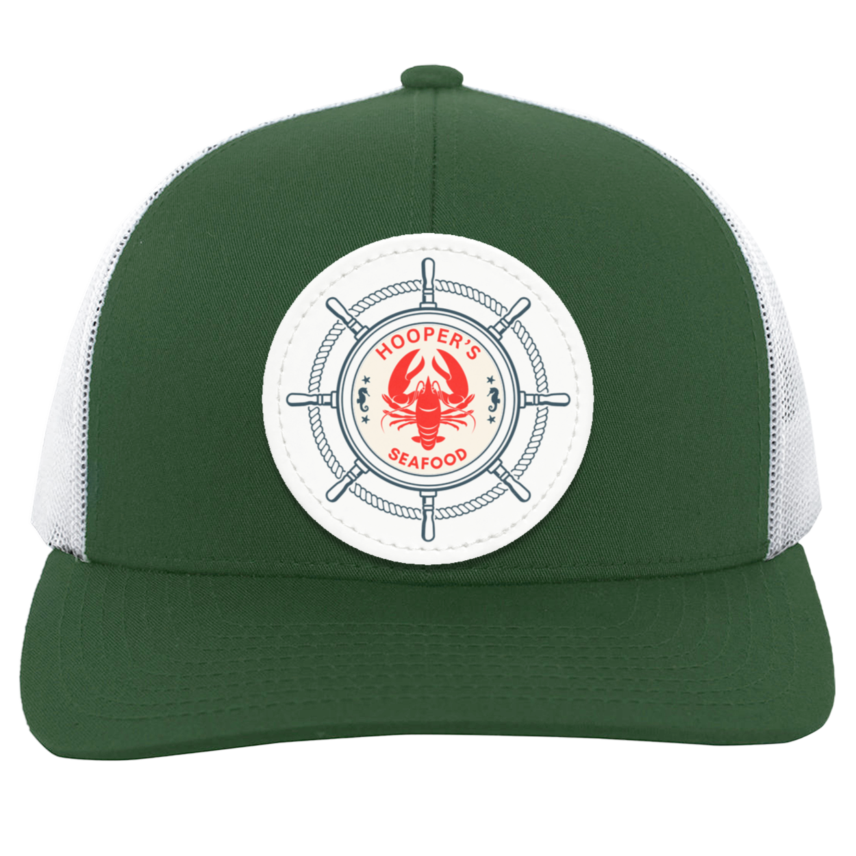 Hooper's Seafood Trucker Snap Back - Patch