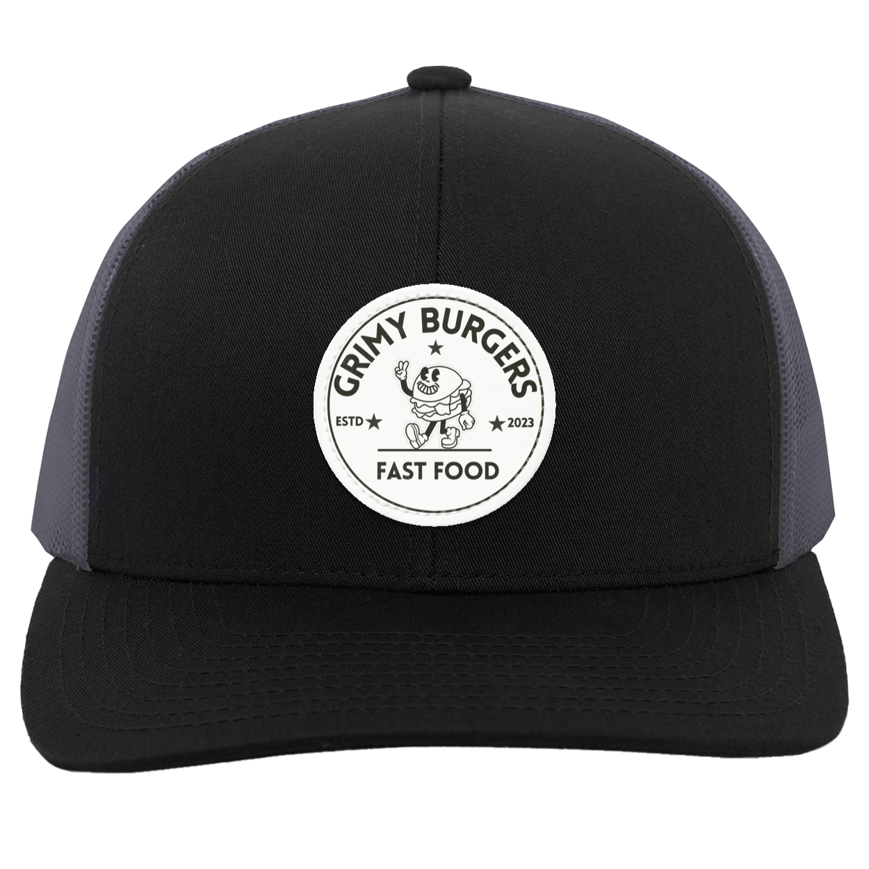 Grimy Burgers Trucker Snap Back - Patch