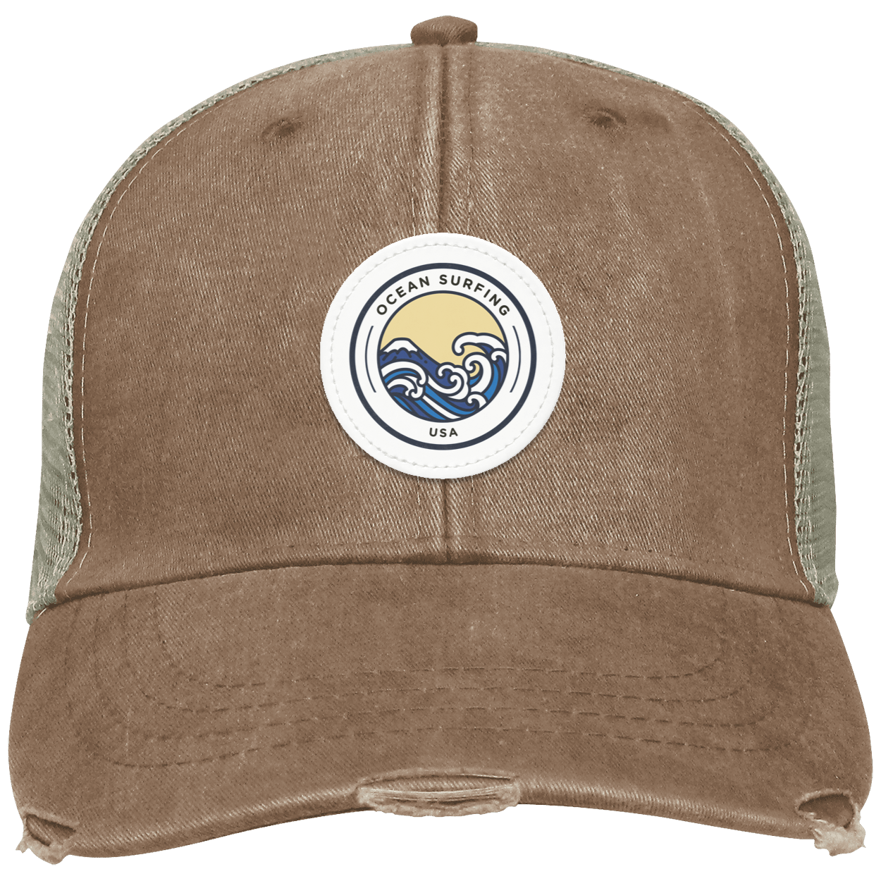 Surfing USA Distressed Ollie Cap - Patch