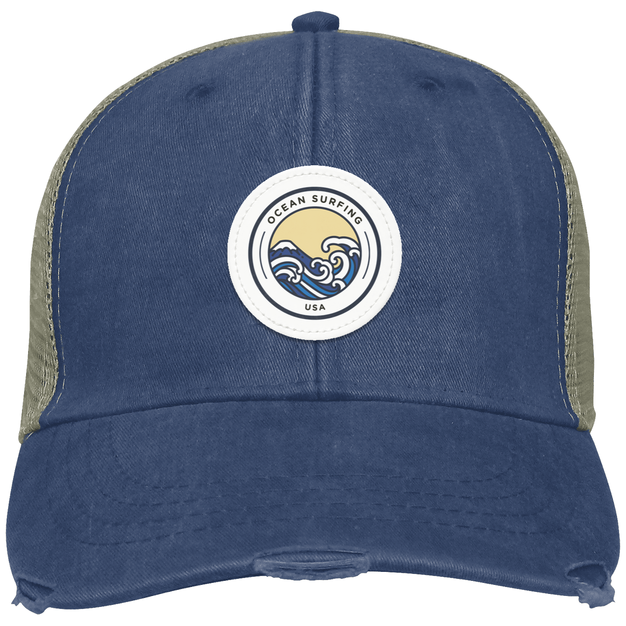 Surfing USA Distressed Ollie Cap - Patch