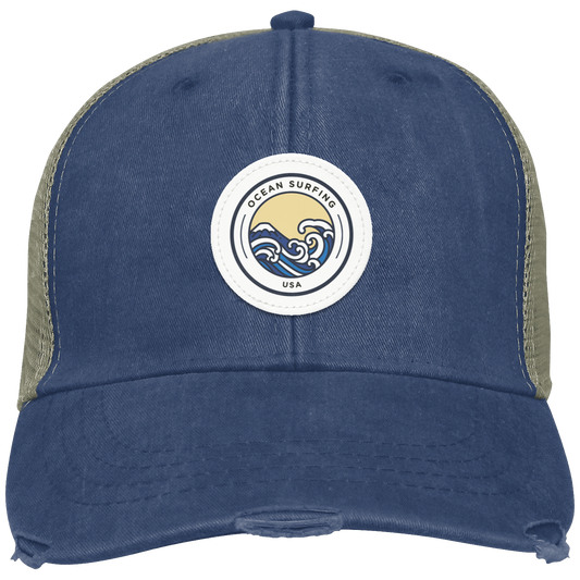 Surfing USA Distressed Ollie Cap - Patch