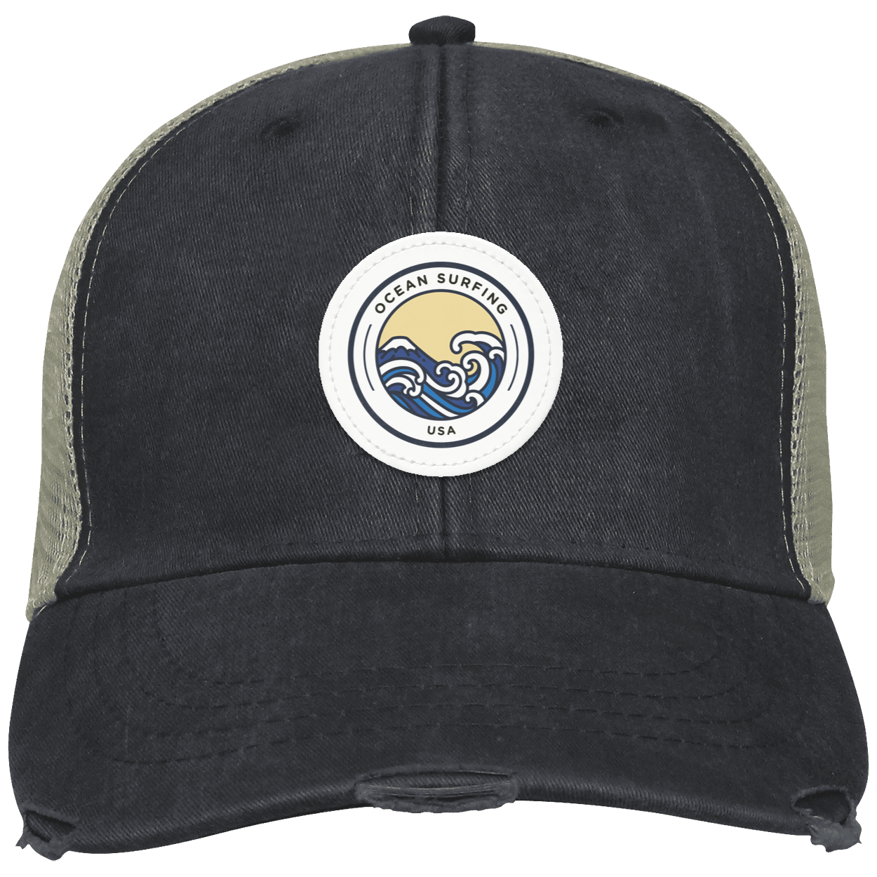 Surfing USA Distressed Ollie Cap - Patch