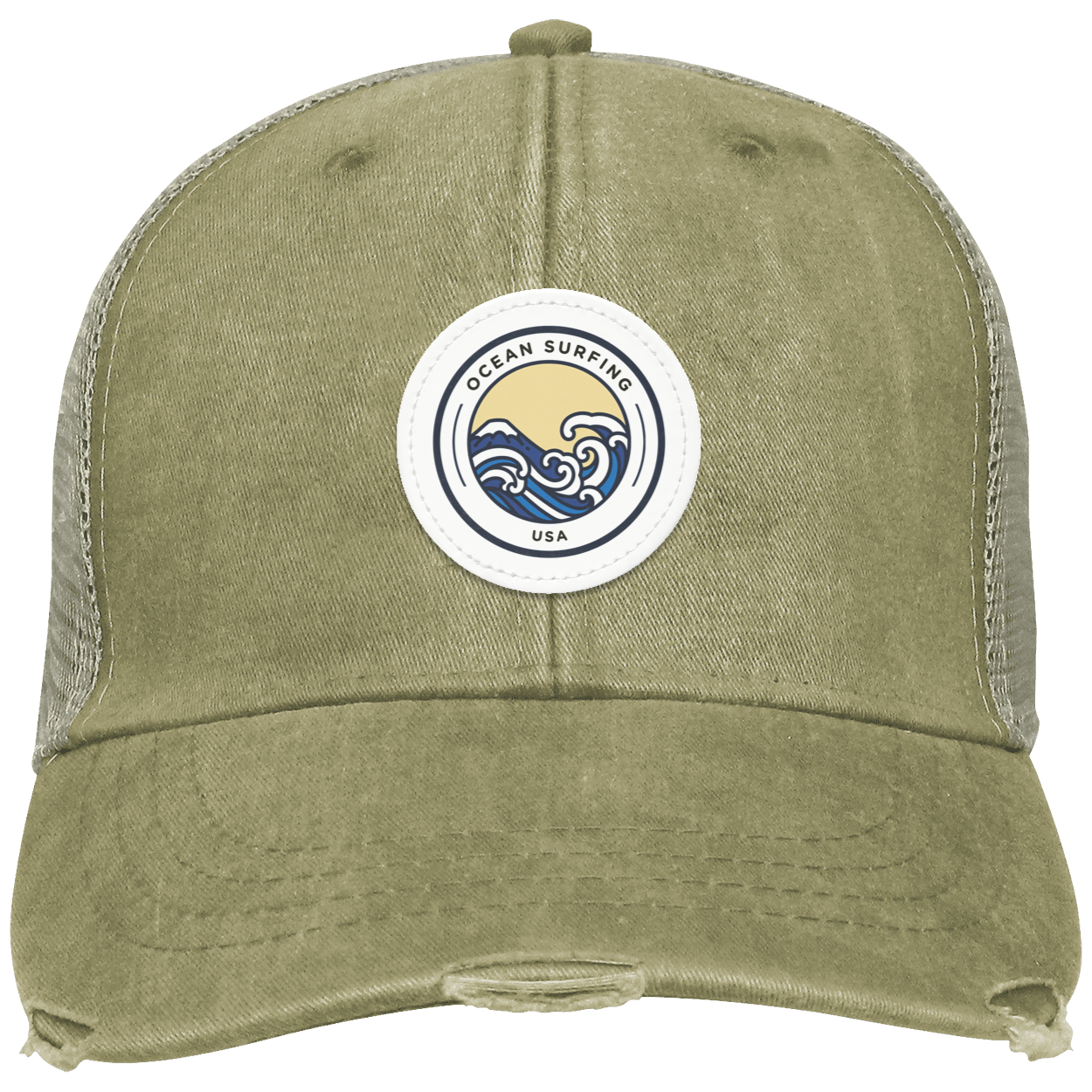 Surfing USA Distressed Ollie Cap - Patch
