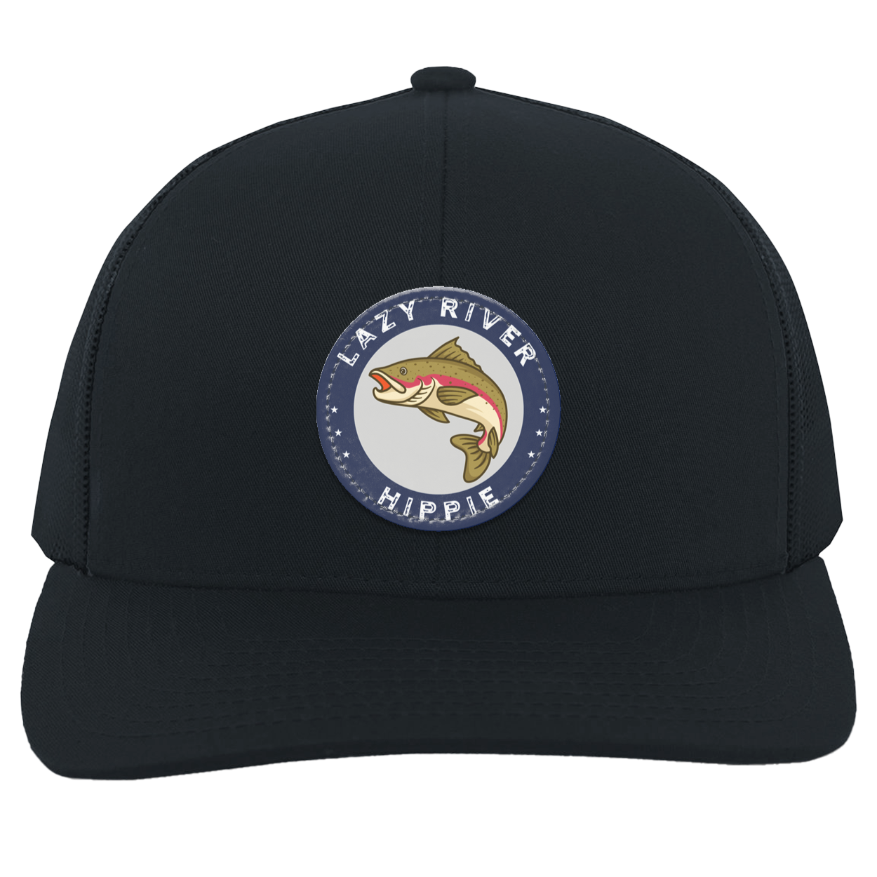 Lazy River Hippie Trucker Snap Back - Patch