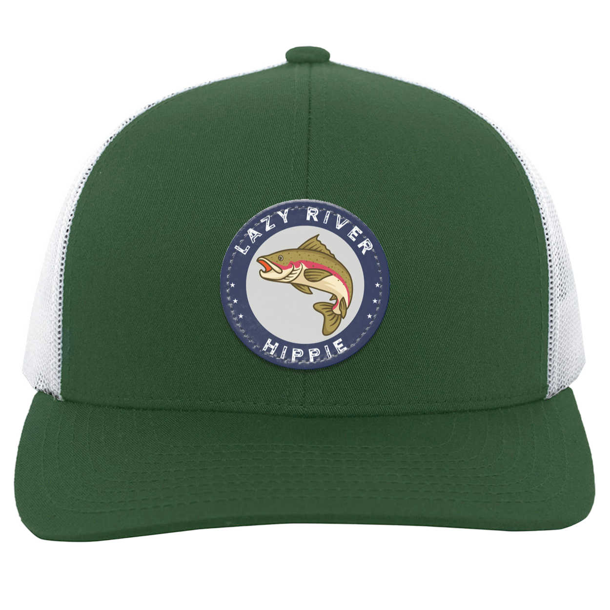 Lazy River Hippie Trucker Snap Back - Patch