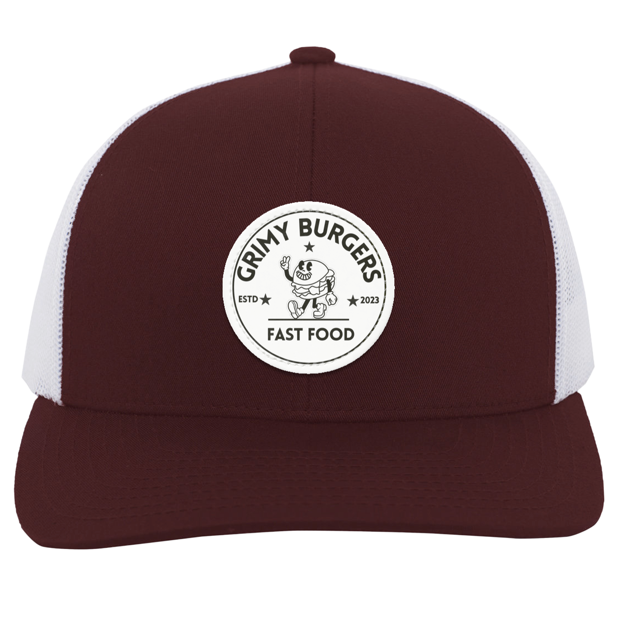 Grimy Burgers Trucker Snap Back - Patch