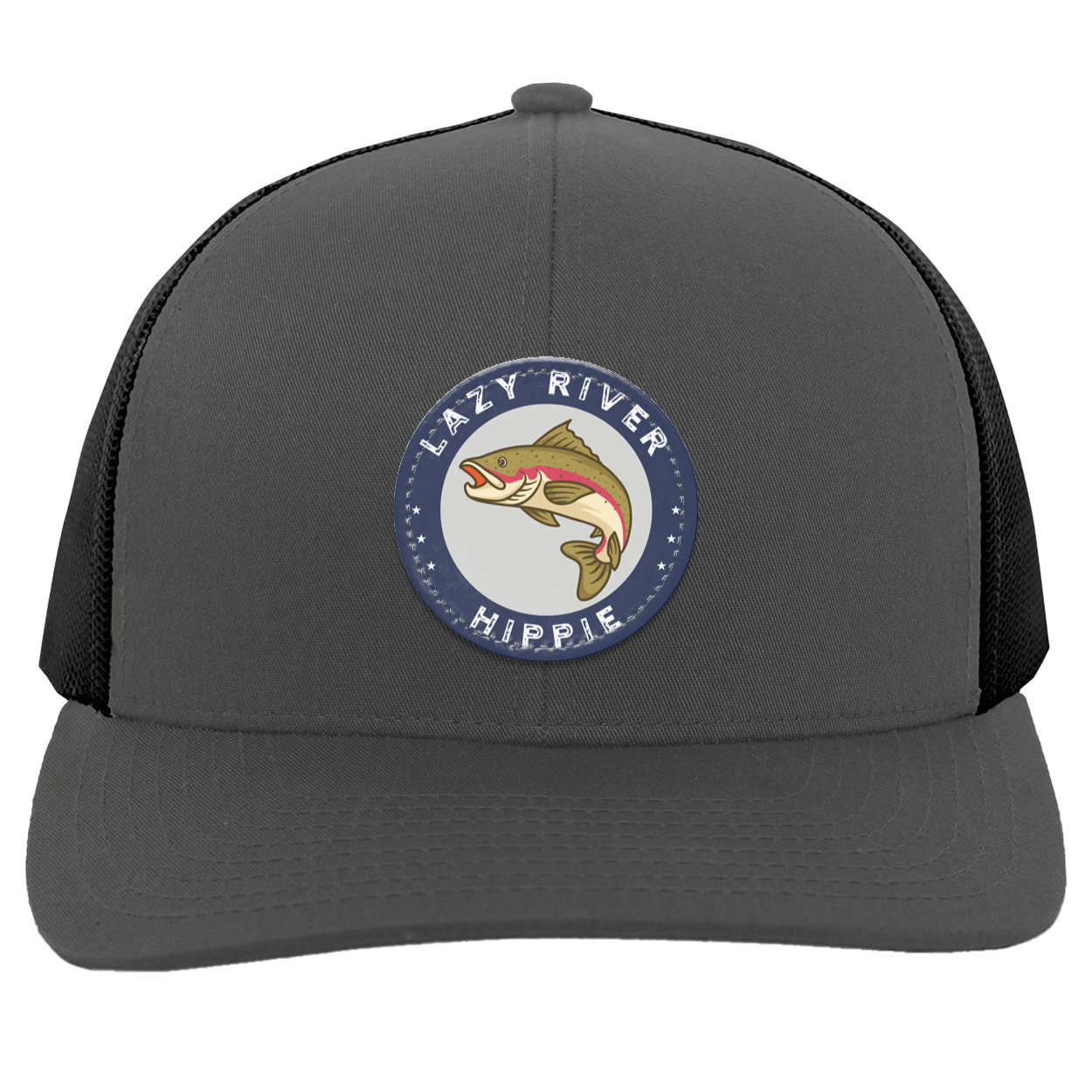 Lazy River Hippie Trucker Snap Back - Patch