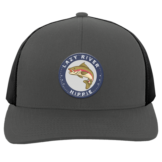 Lazy River Hippie Trucker Snap Back - Patch