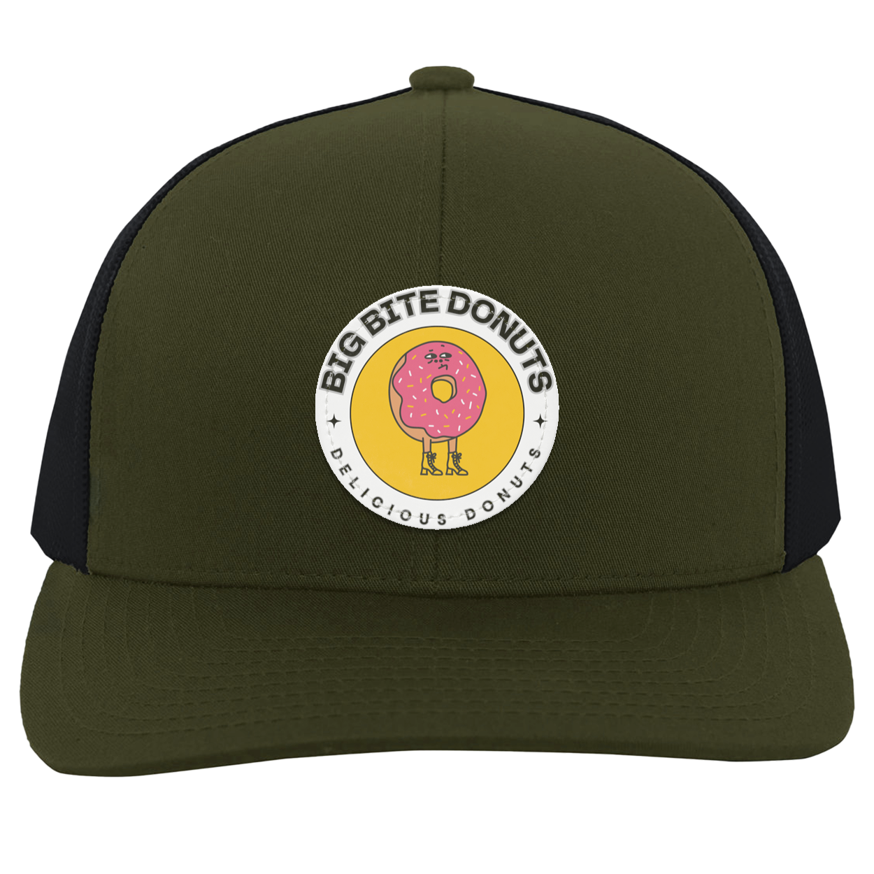 Big Bite Trucker Snap Back - Patch