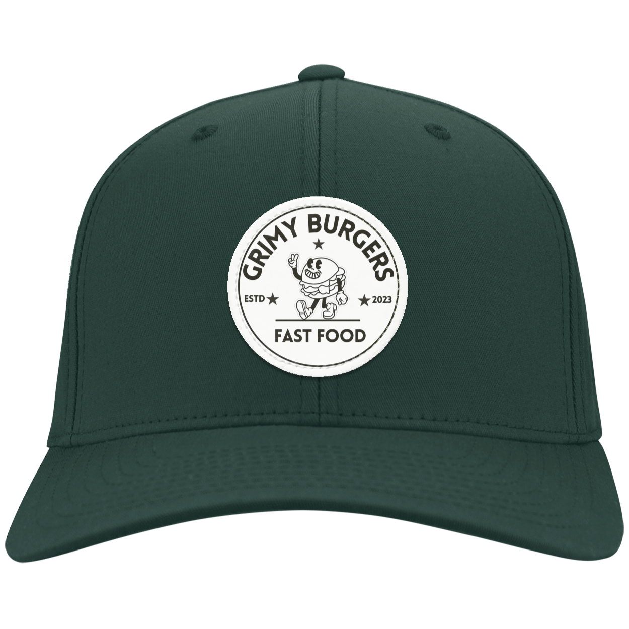 Grimy Burgers Twill Cap - Patch