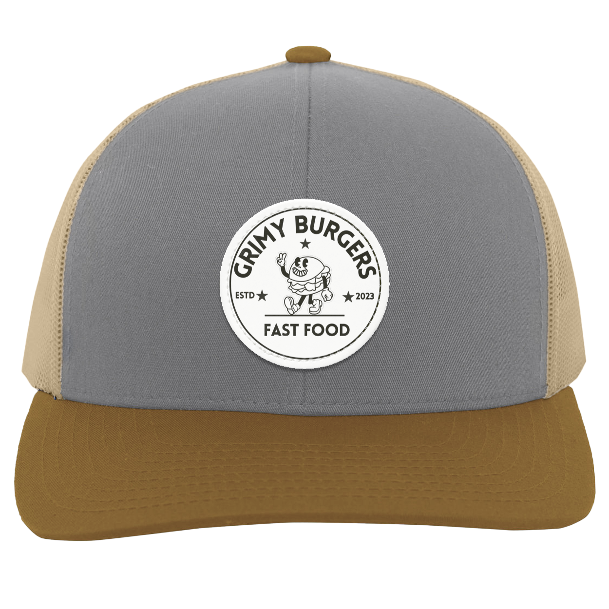Grimy Burgers Trucker Snap Back - Patch