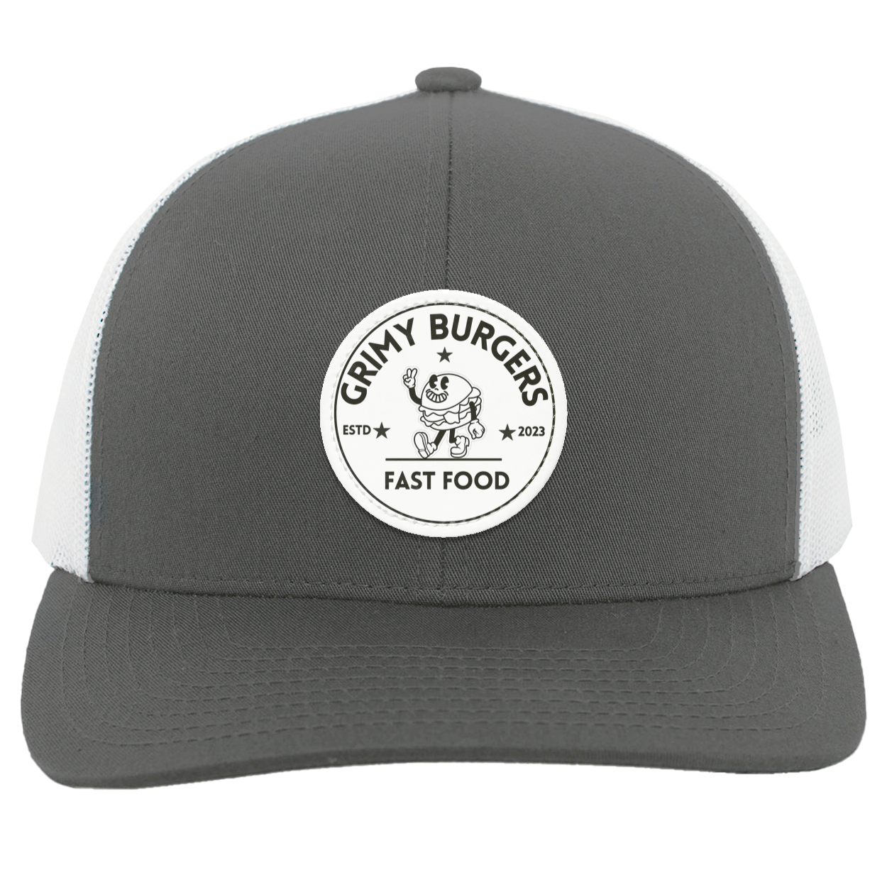 Grimy Burgers Trucker Snap Back - Patch