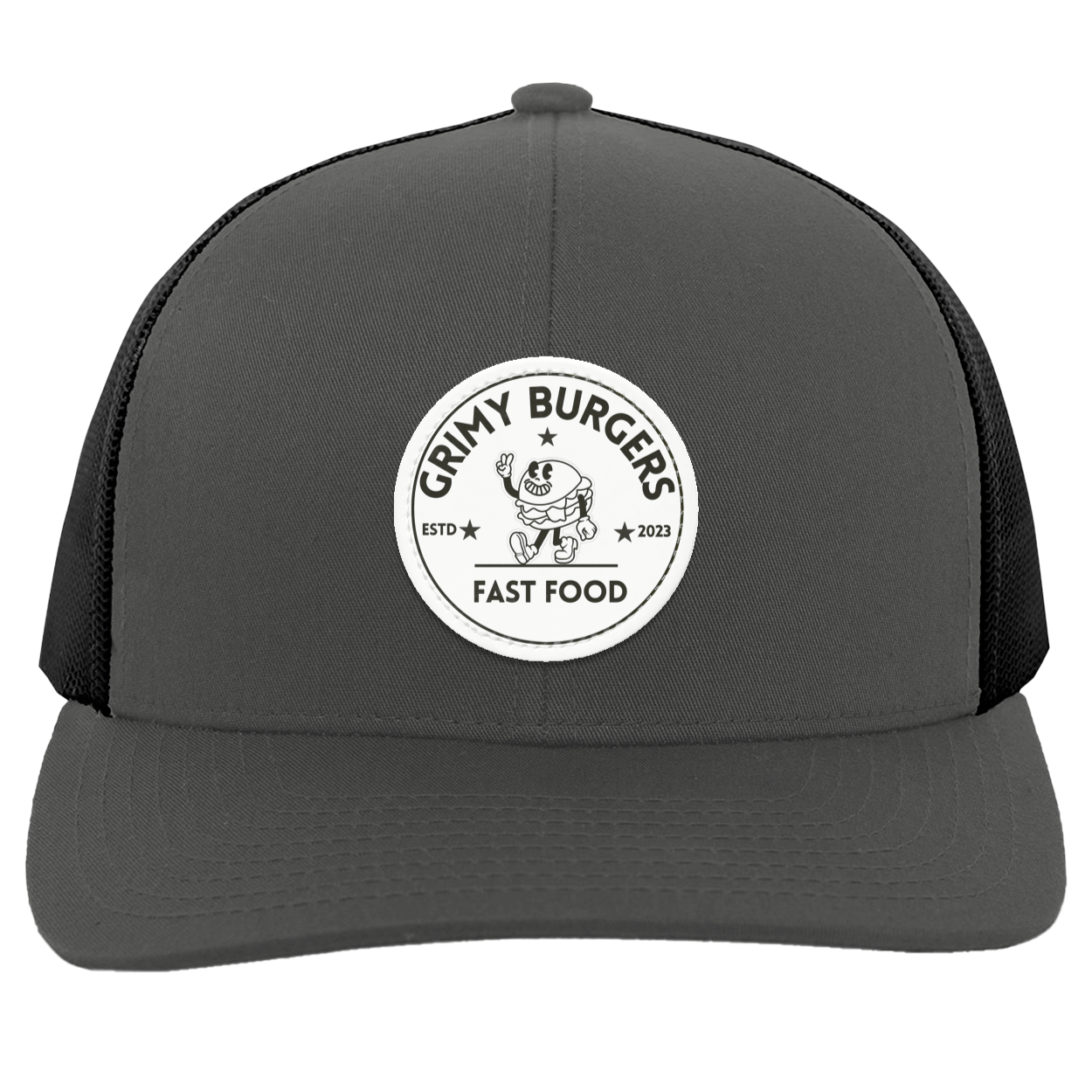 Grimy Burgers Trucker Snap Back - Patch