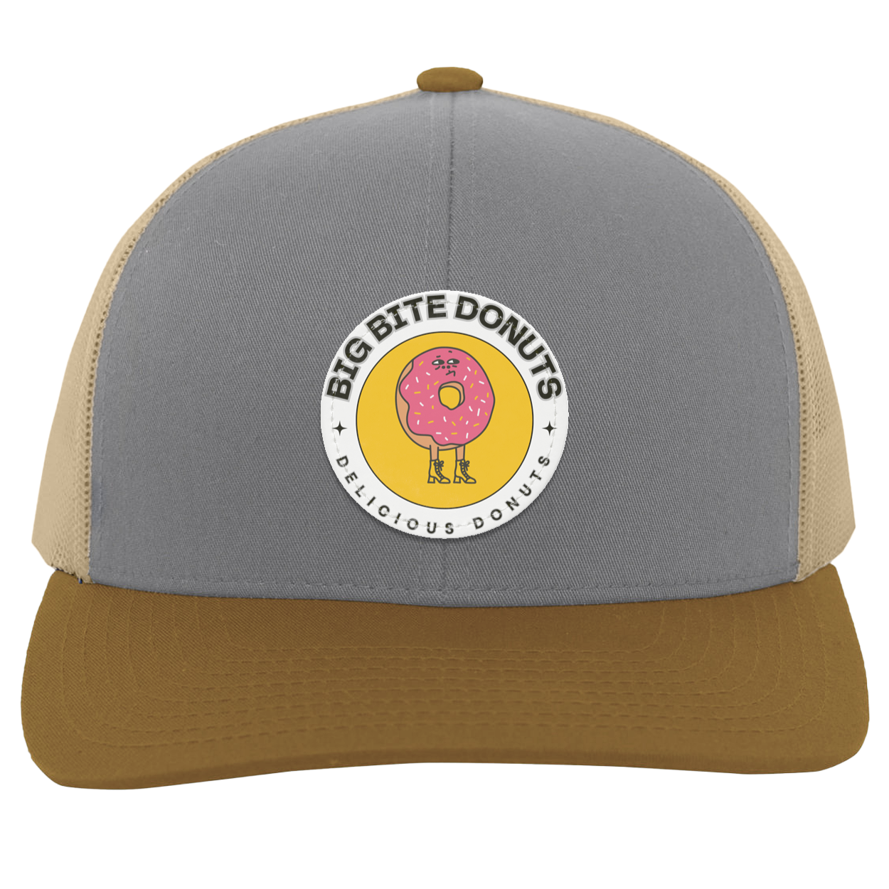 Big Bite Trucker Snap Back - Patch