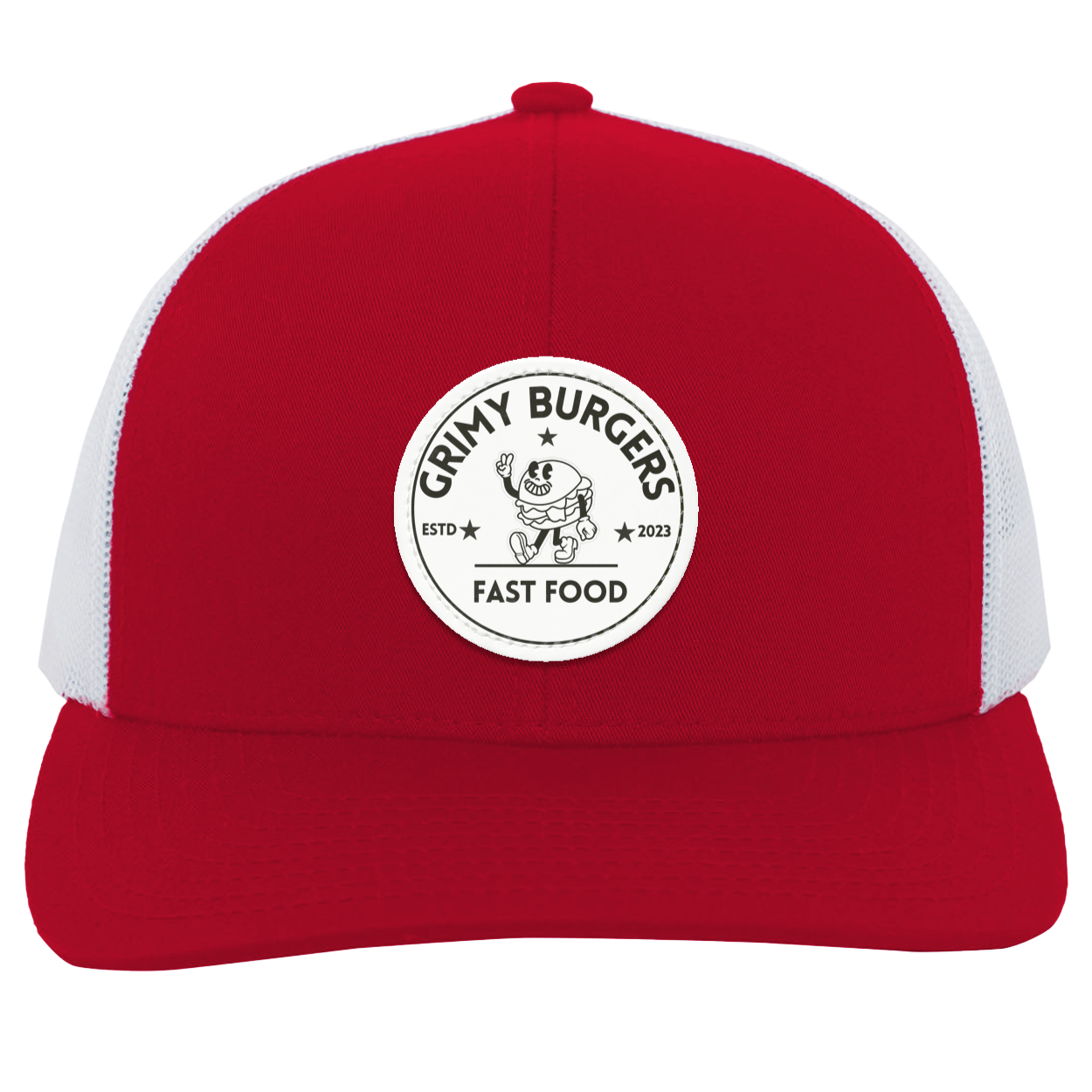 Grimy Burgers Trucker Snap Back - Patch
