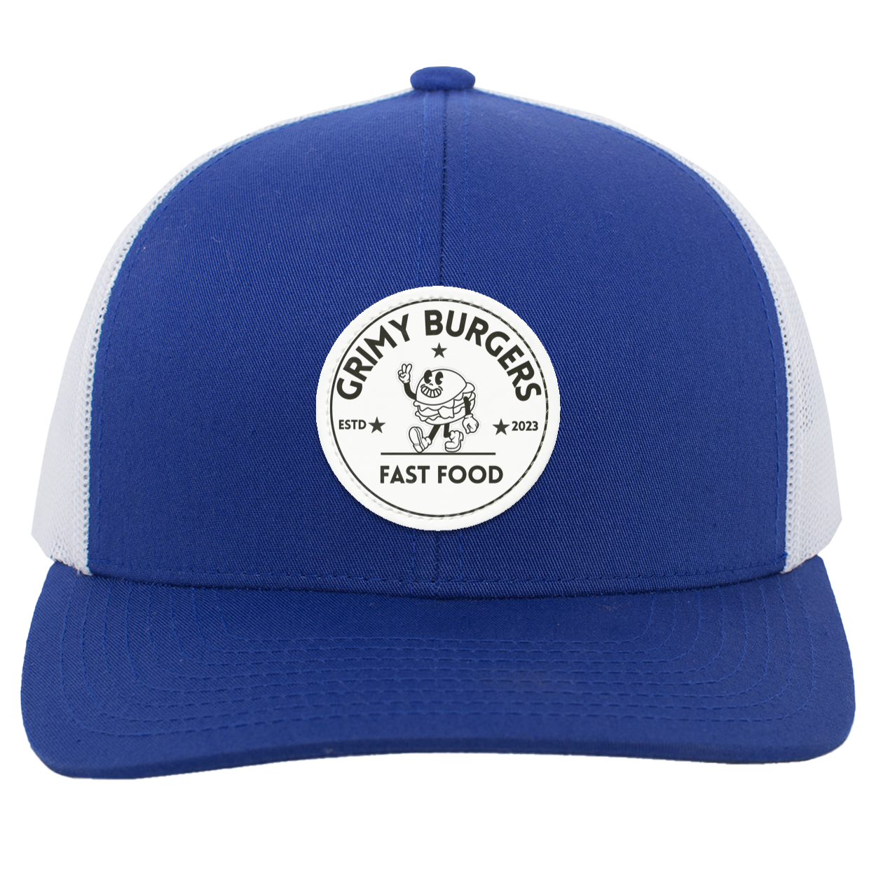 Grimy Burgers Trucker Snap Back - Patch