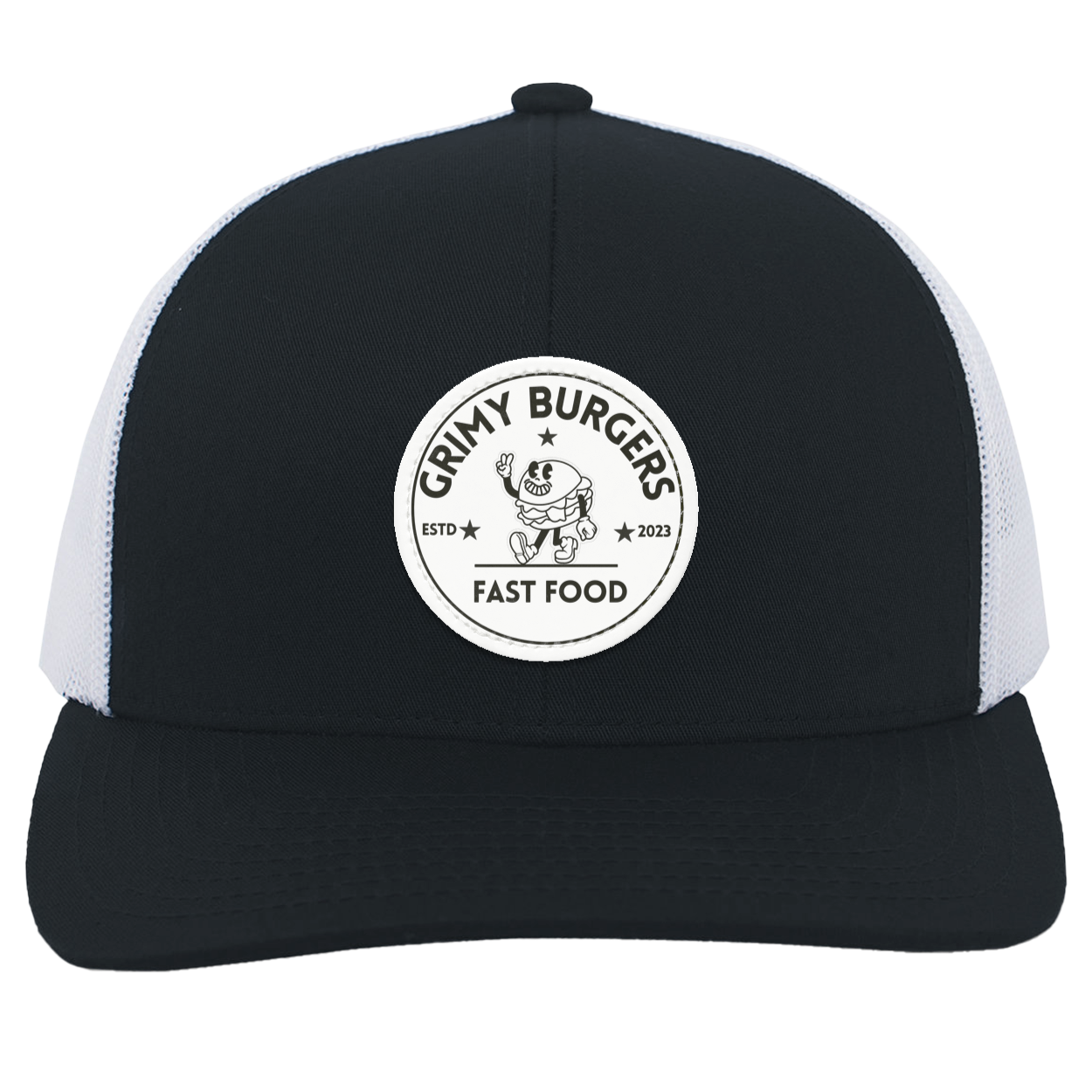 Grimy Burgers Trucker Snap Back - Patch