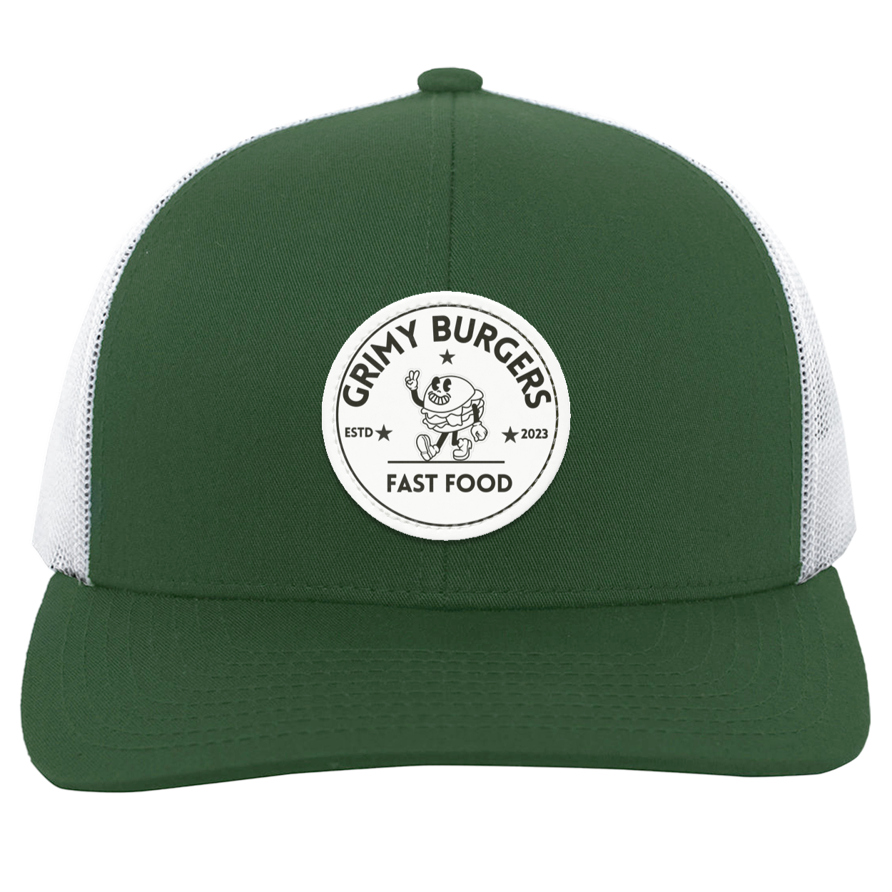 Grimy Burgers Trucker Snap Back - Patch