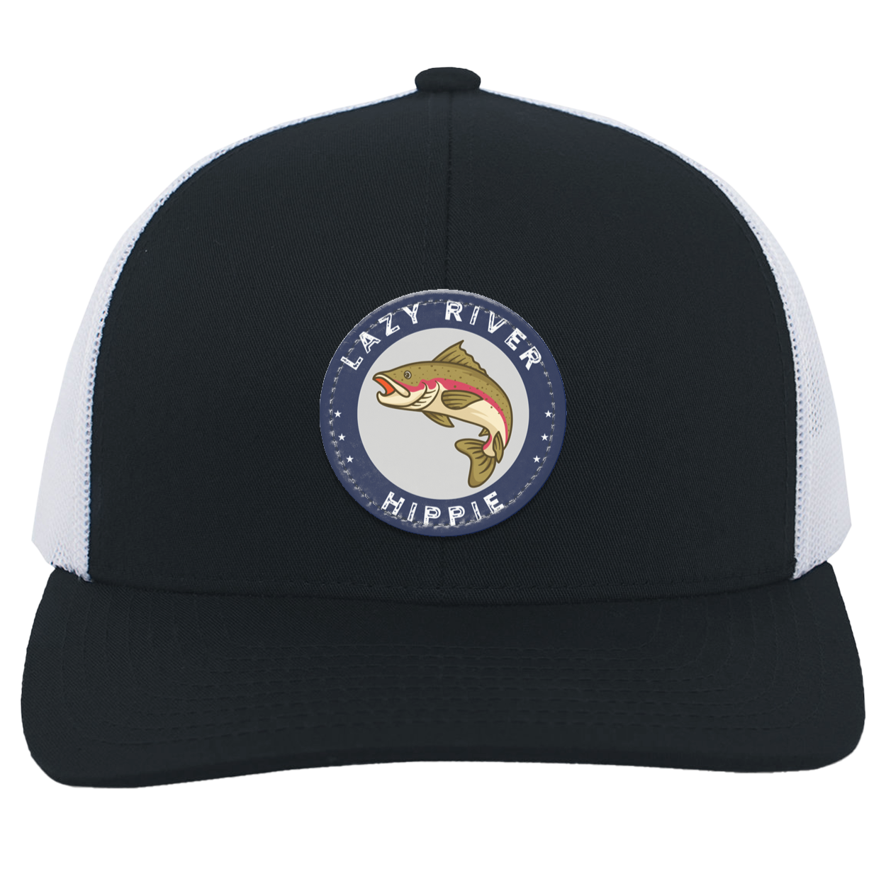 Lazy River Hippie Trucker Snap Back - Patch