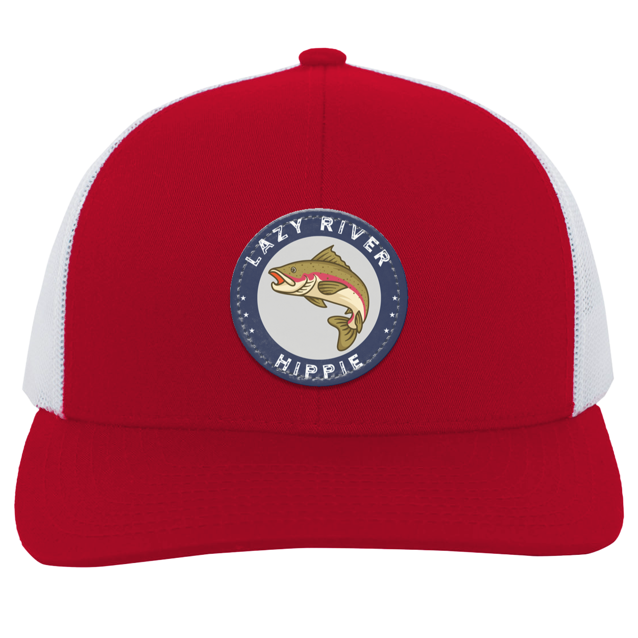 Lazy River Hippie Trucker Snap Back - Patch