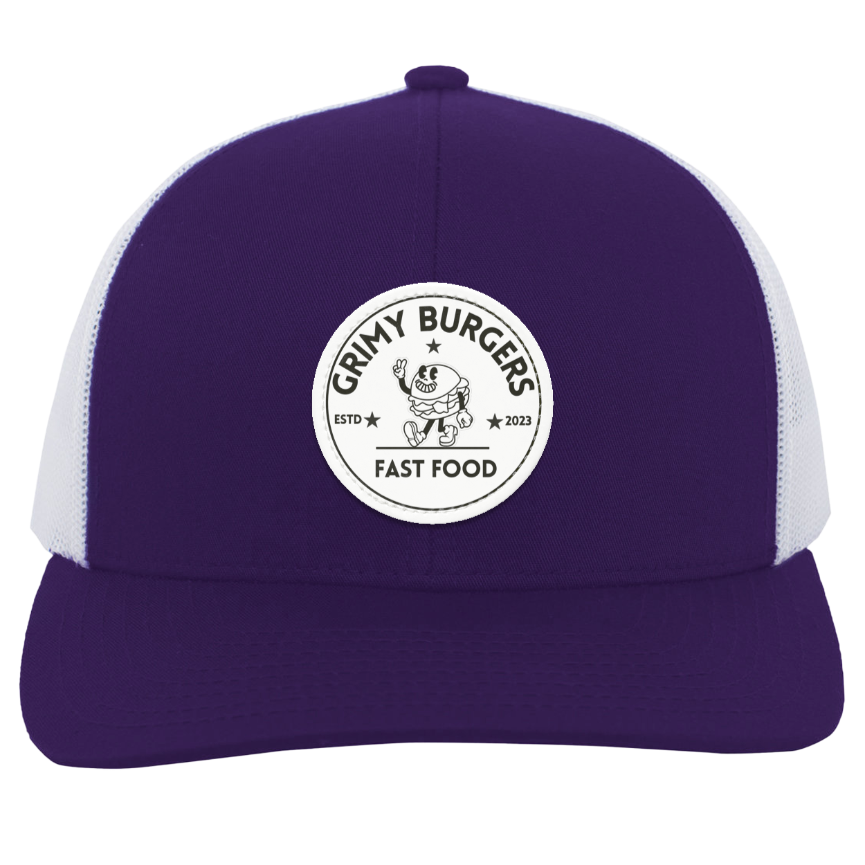 Grimy Burgers Trucker Snap Back - Patch