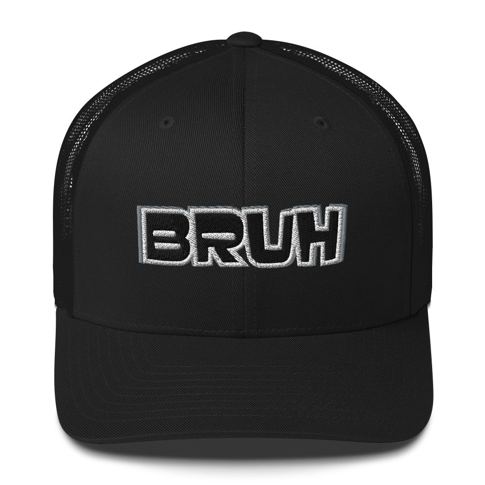 Bruh Stitched Trucker Cap