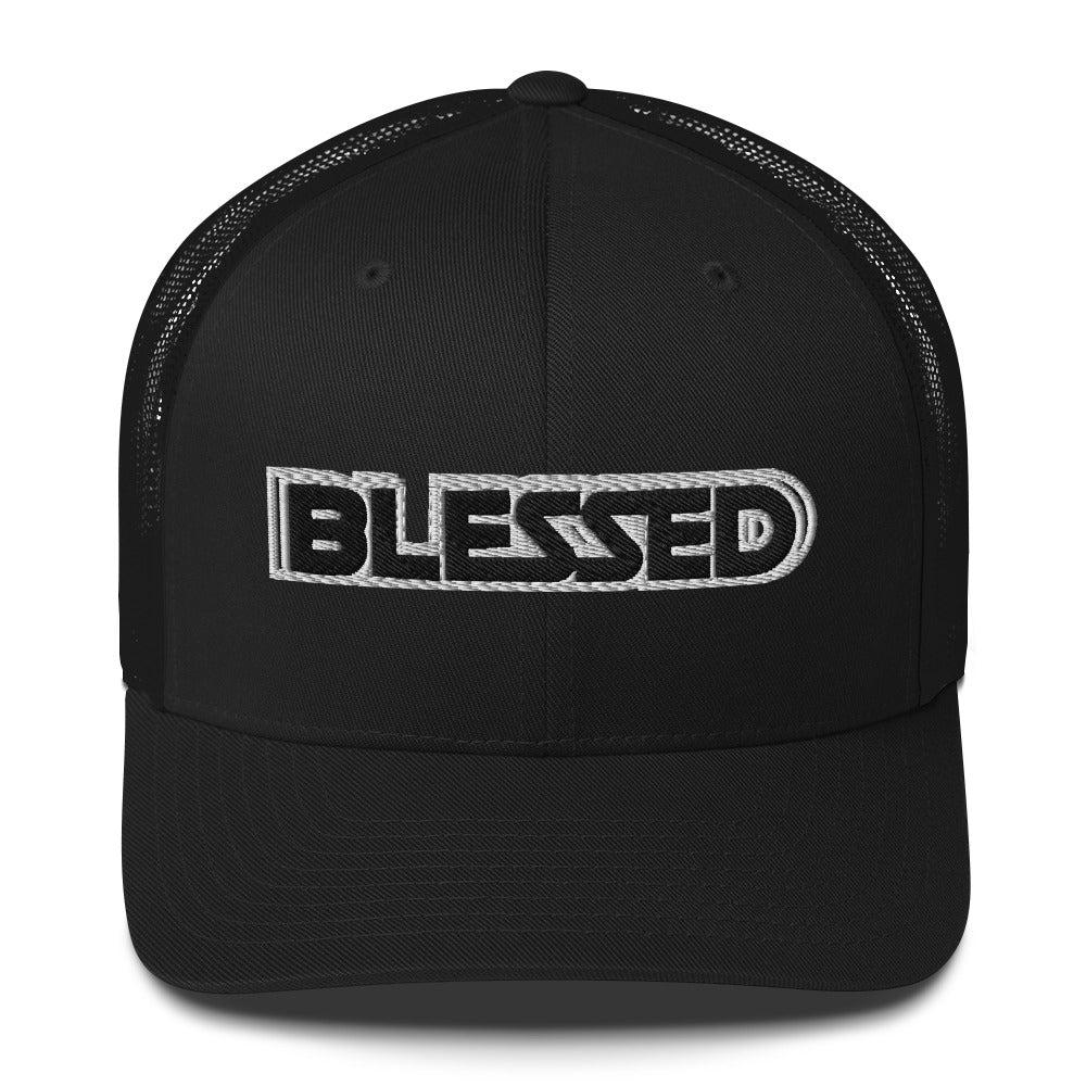 Blessed Stitched Trucker Cap