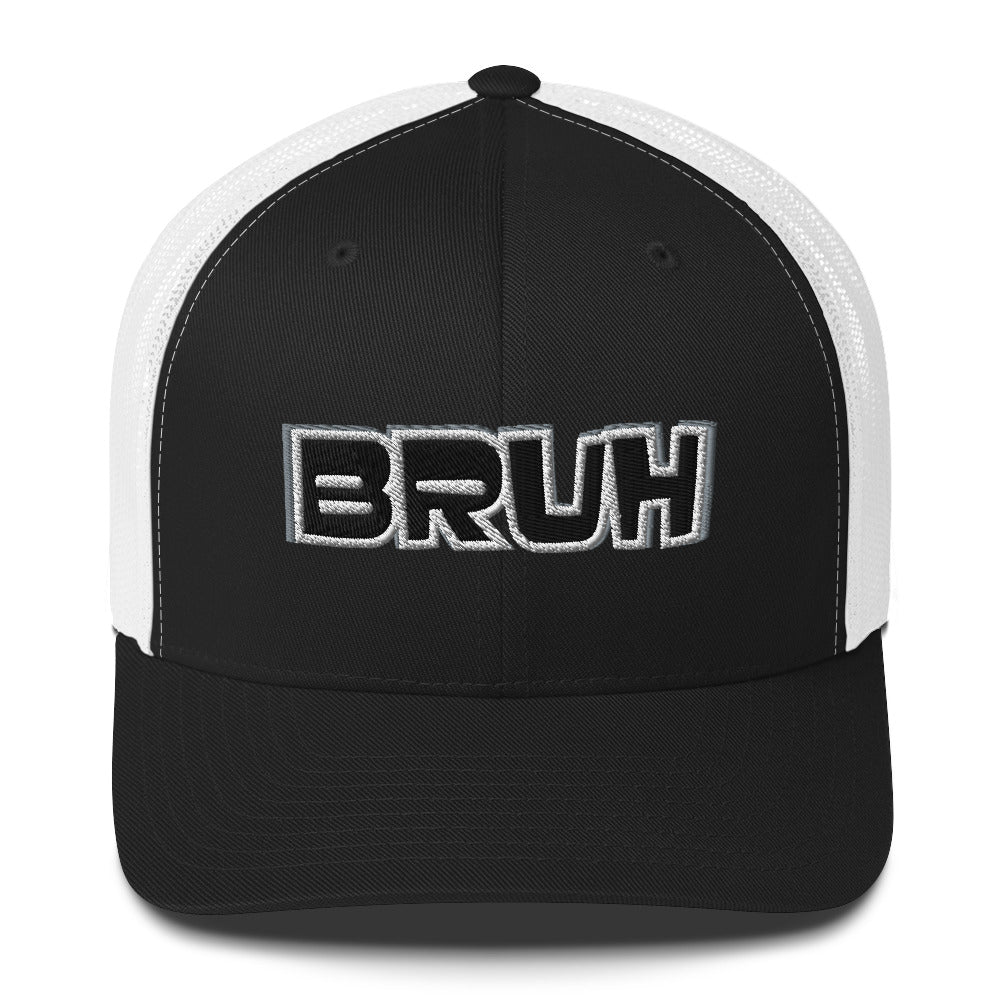 Bruh Stitched Trucker Cap