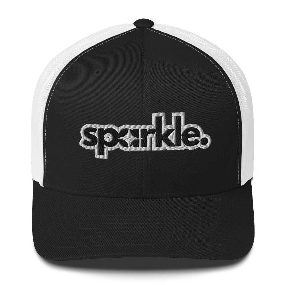 Sparkle Stitched Trucker Cap