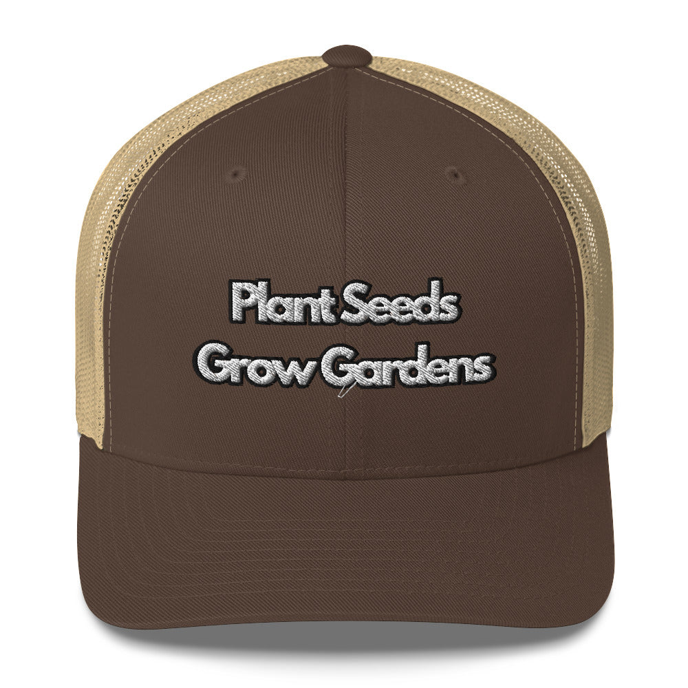 Plant Seeds Trucker Cap