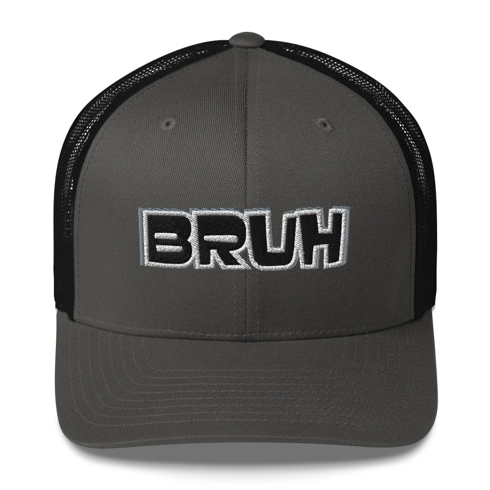 Bruh Stitched Trucker Cap