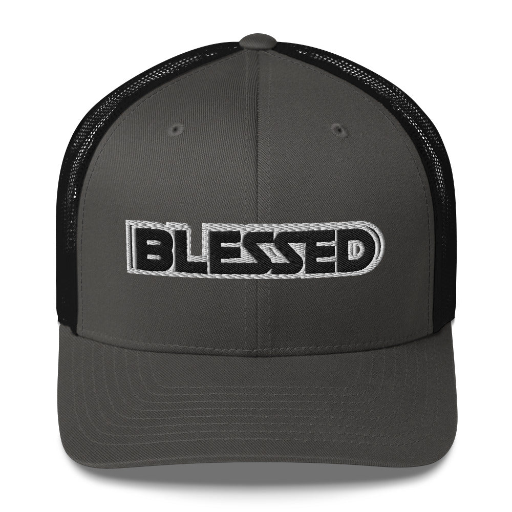 Blessed Stitched Trucker Cap