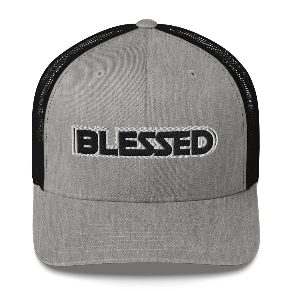 Blessed Stitched Trucker Cap