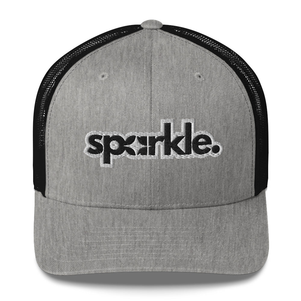 Sparkle Stitched Trucker Cap