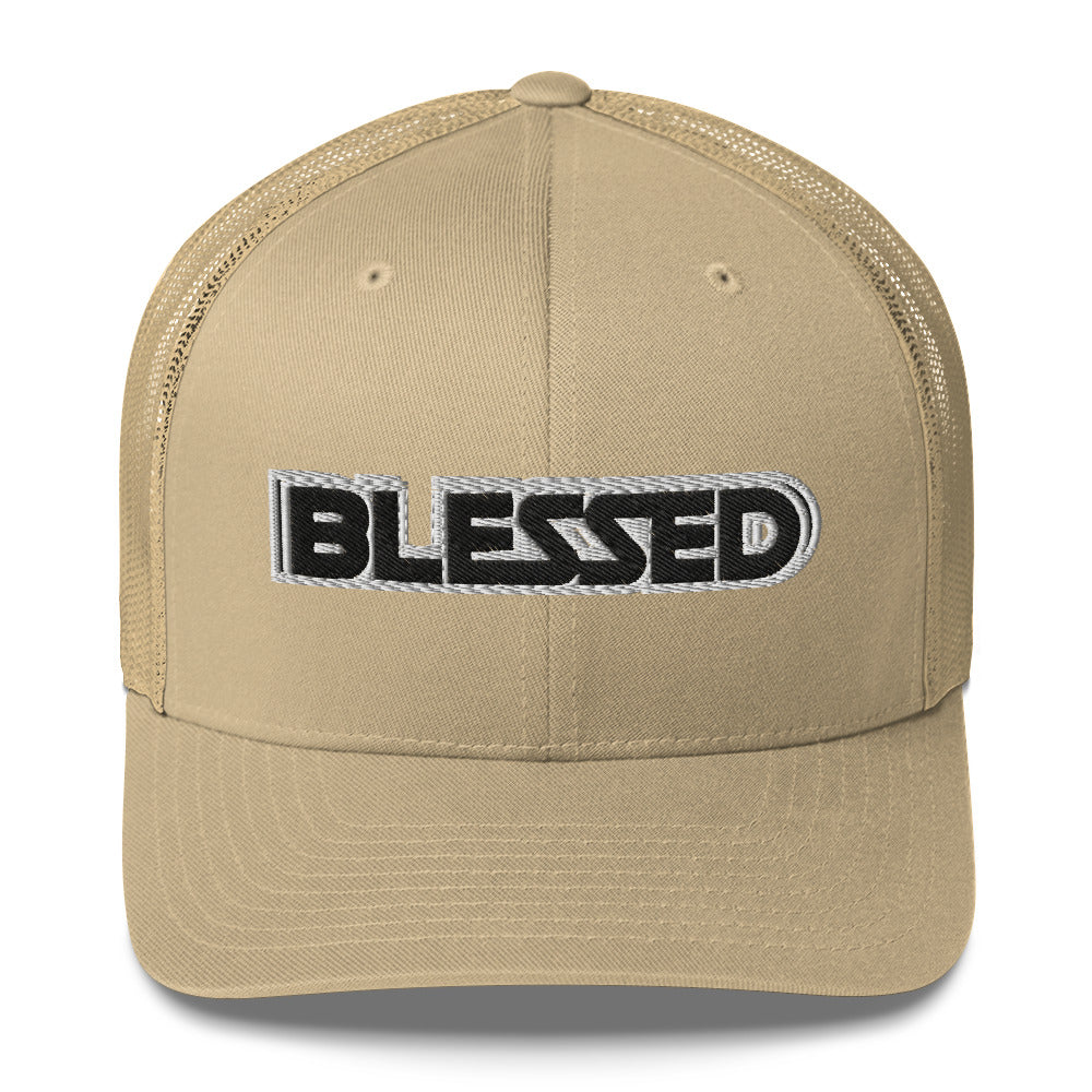 Blessed Stitched Trucker Cap