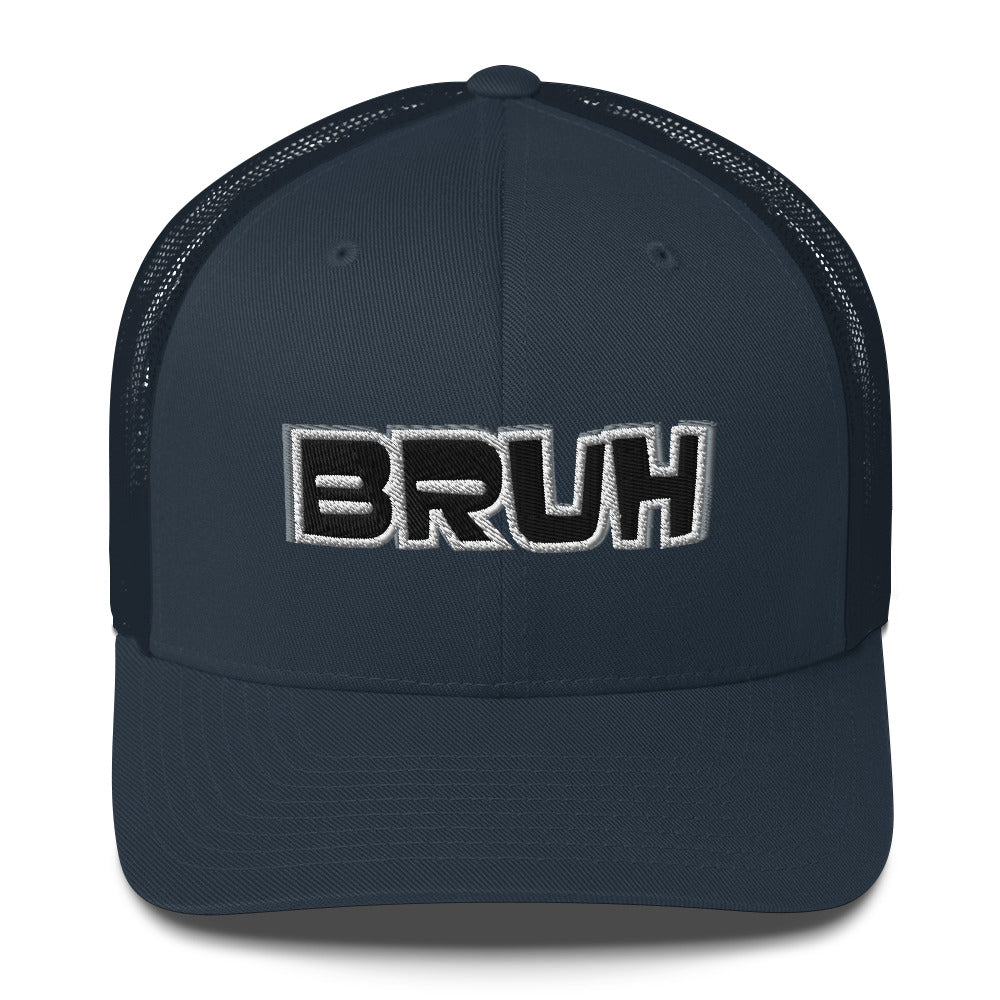 Bruh Stitched Trucker Cap