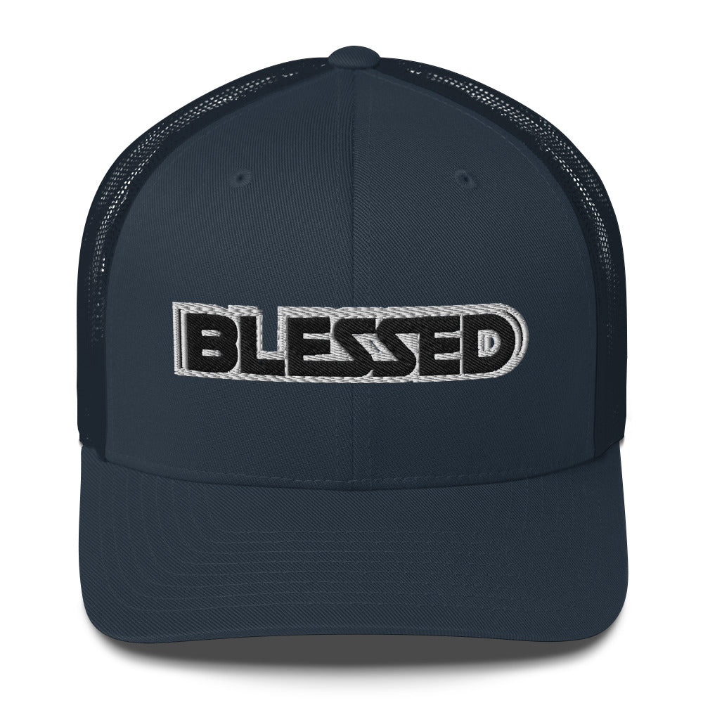 Blessed Stitched Trucker Cap