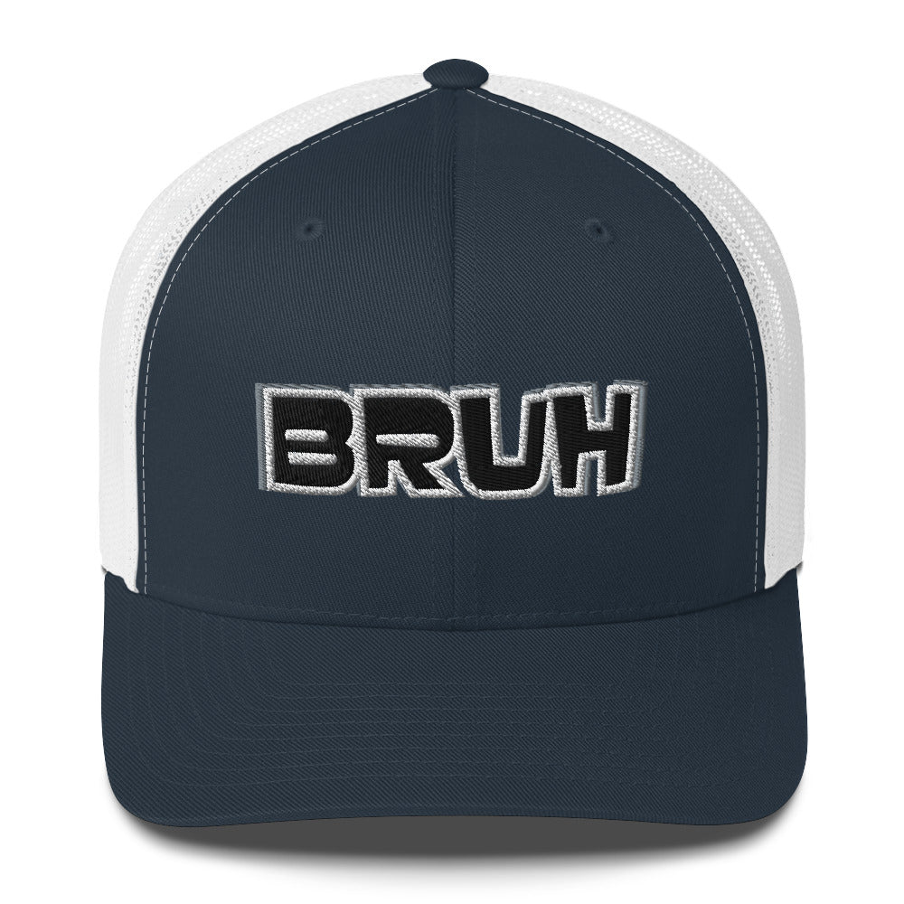 Bruh Stitched Trucker Cap