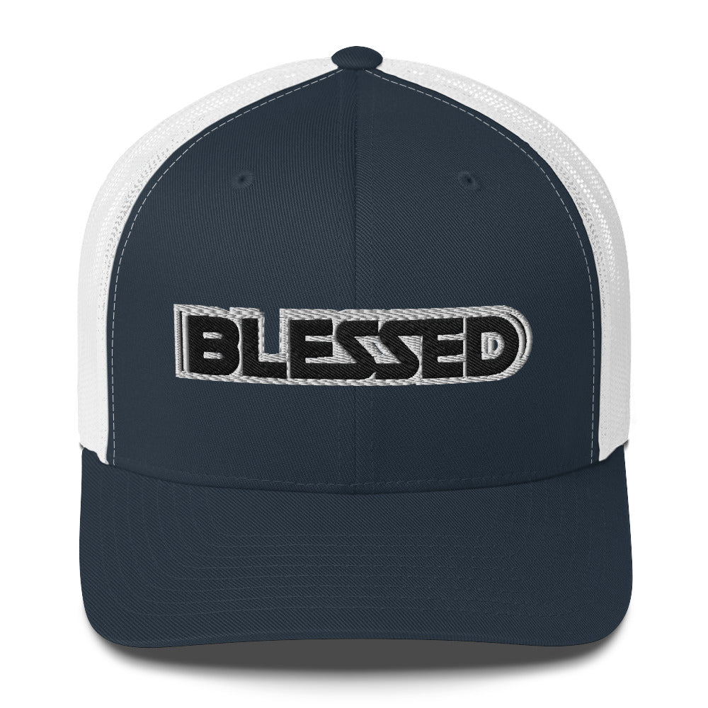 Blessed Stitched Trucker Cap