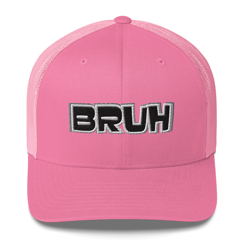 Bruh Stitched Trucker Cap