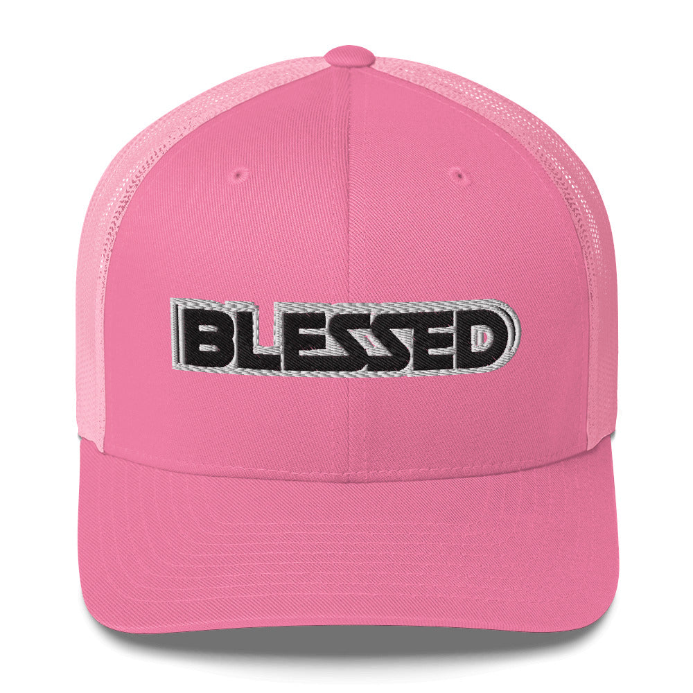 Blessed Stitched Trucker Cap